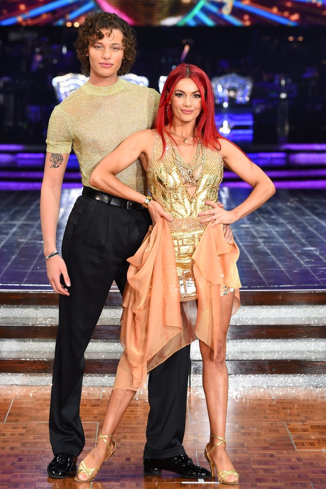 Bobby was partnered with pro dancer Dianne Buswell