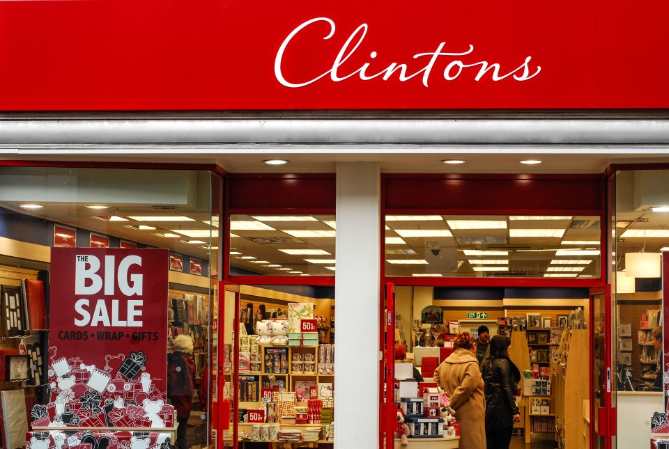 Clintons is set to close its store in Bournemouth, according to reports