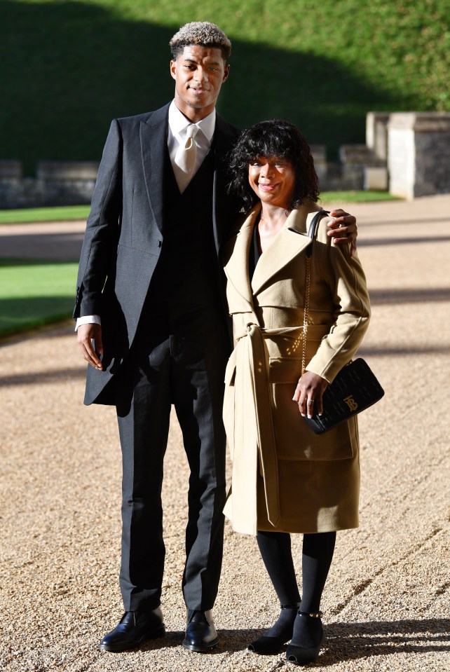 Rashford was awarded a MBE for his work campaigning for free school meals for children