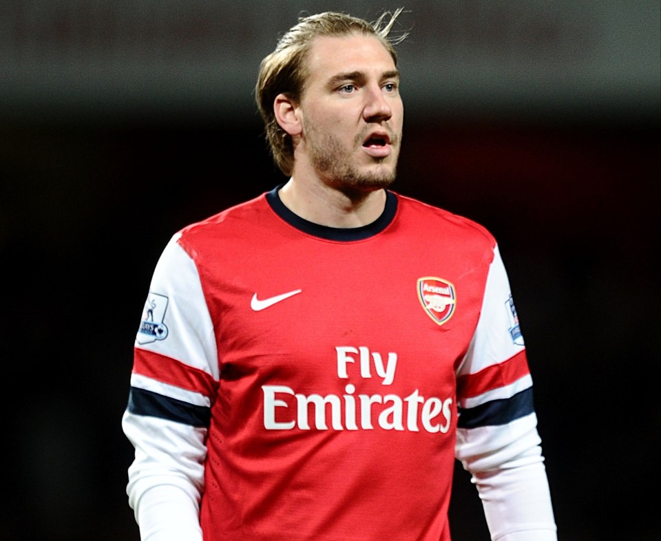 Nicklas Bendtner made his name at Arsenal