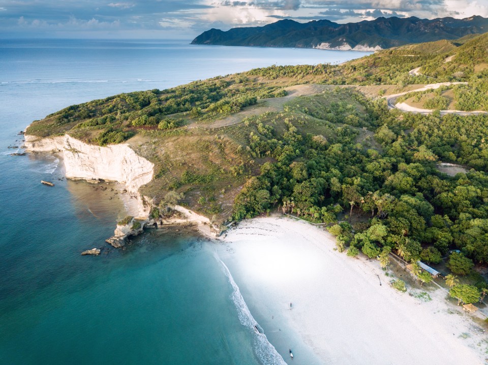 A tiny island near a popular holiday hotspot has stunning – and quiet – beaches