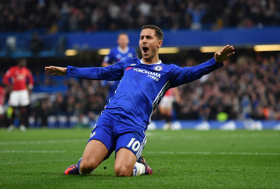 Hazard was exceptional during his time at Chelsea