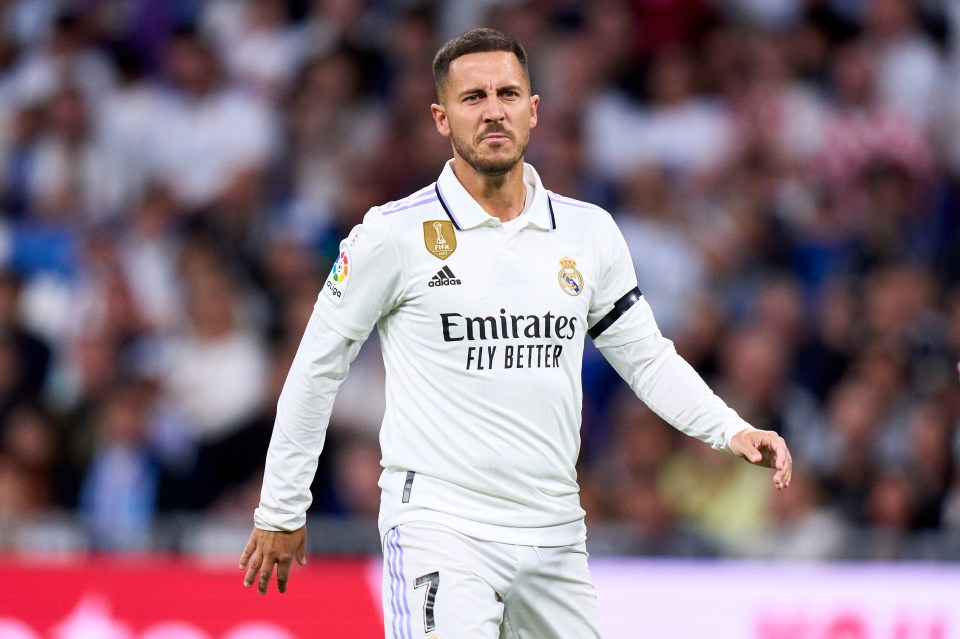 Hazard retired from football last October while at Real Madrid