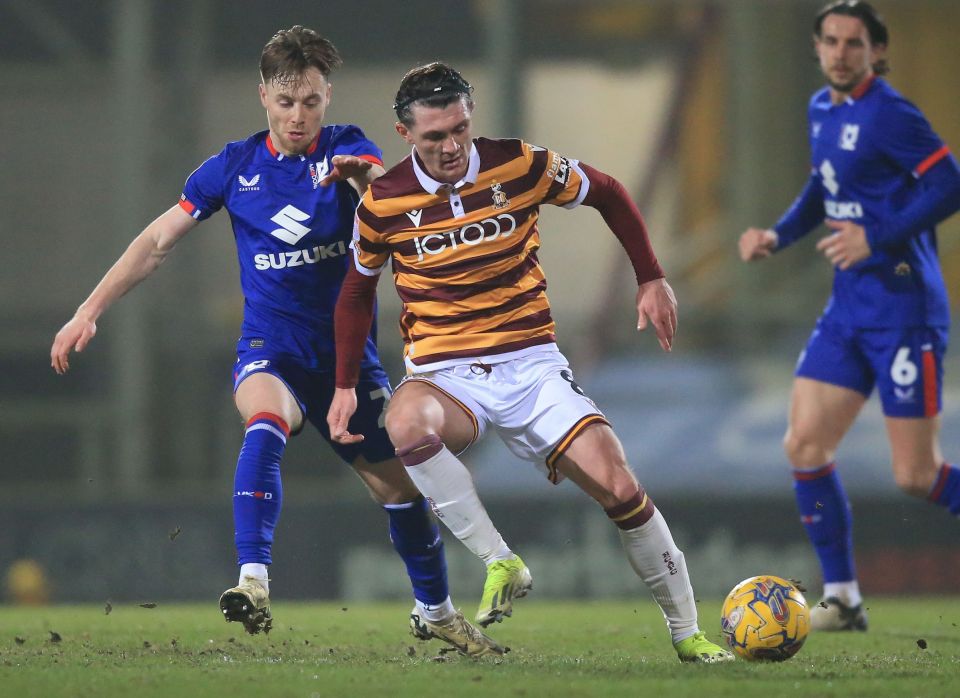 Kavanagh's son Calum now plays football for League Two side Bradford