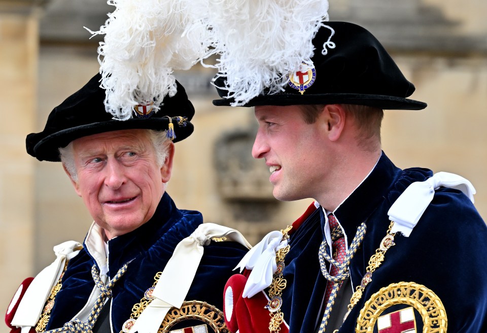 Charles will know that his son and heir Prince William is more than ready to step up and fill in on royal duties