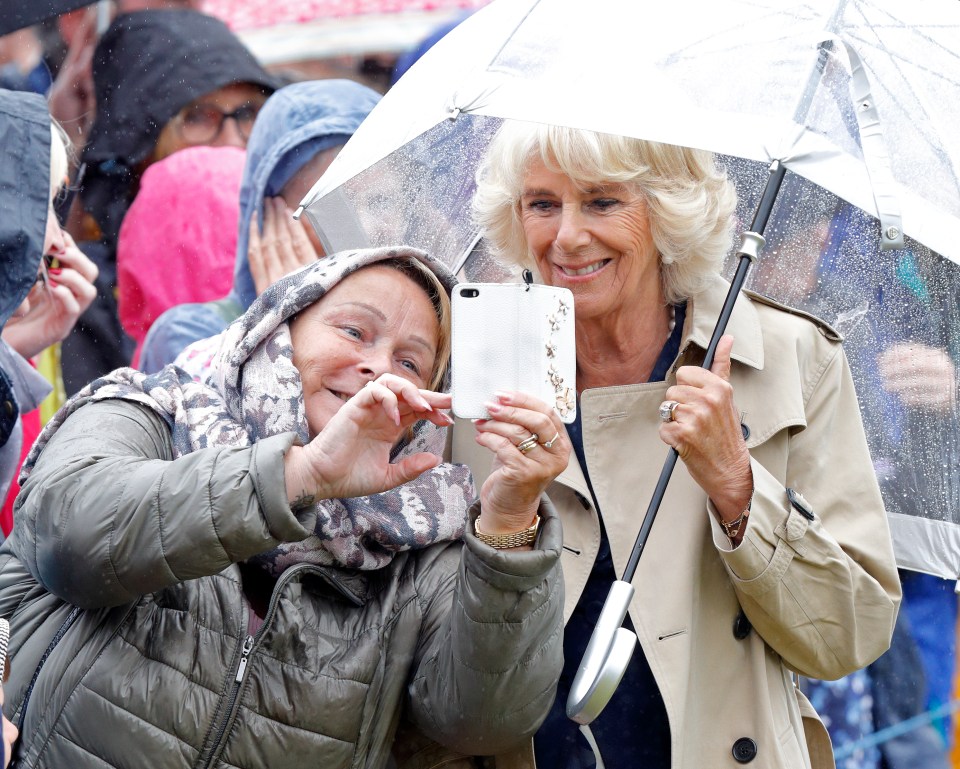 She's also known to stop for selfies despite it going against the rules