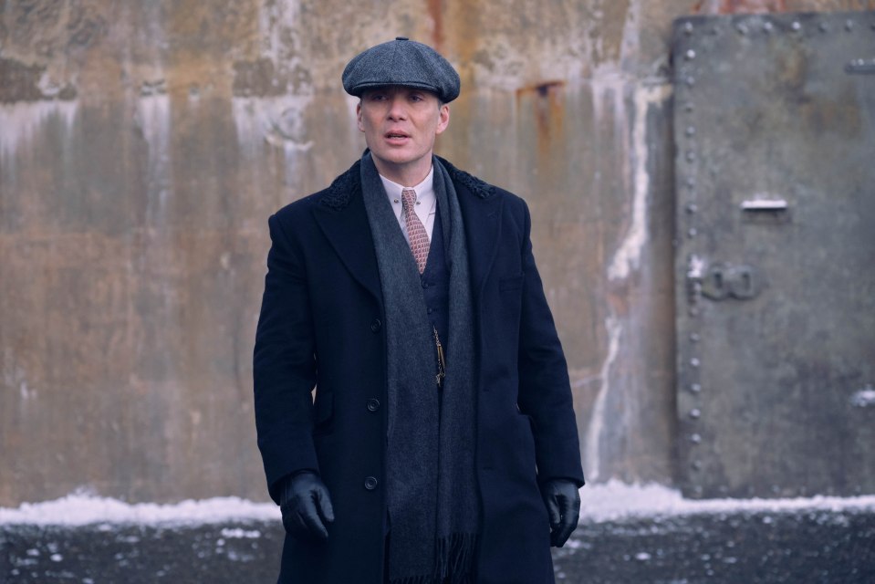 Cillian is worlds away from his character Tommy Shelby