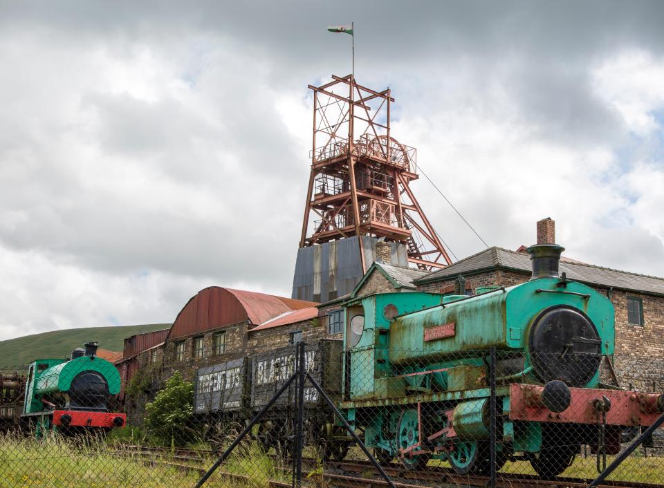 The nearby Big Pit National Coal Museum offers underground tours of old mines