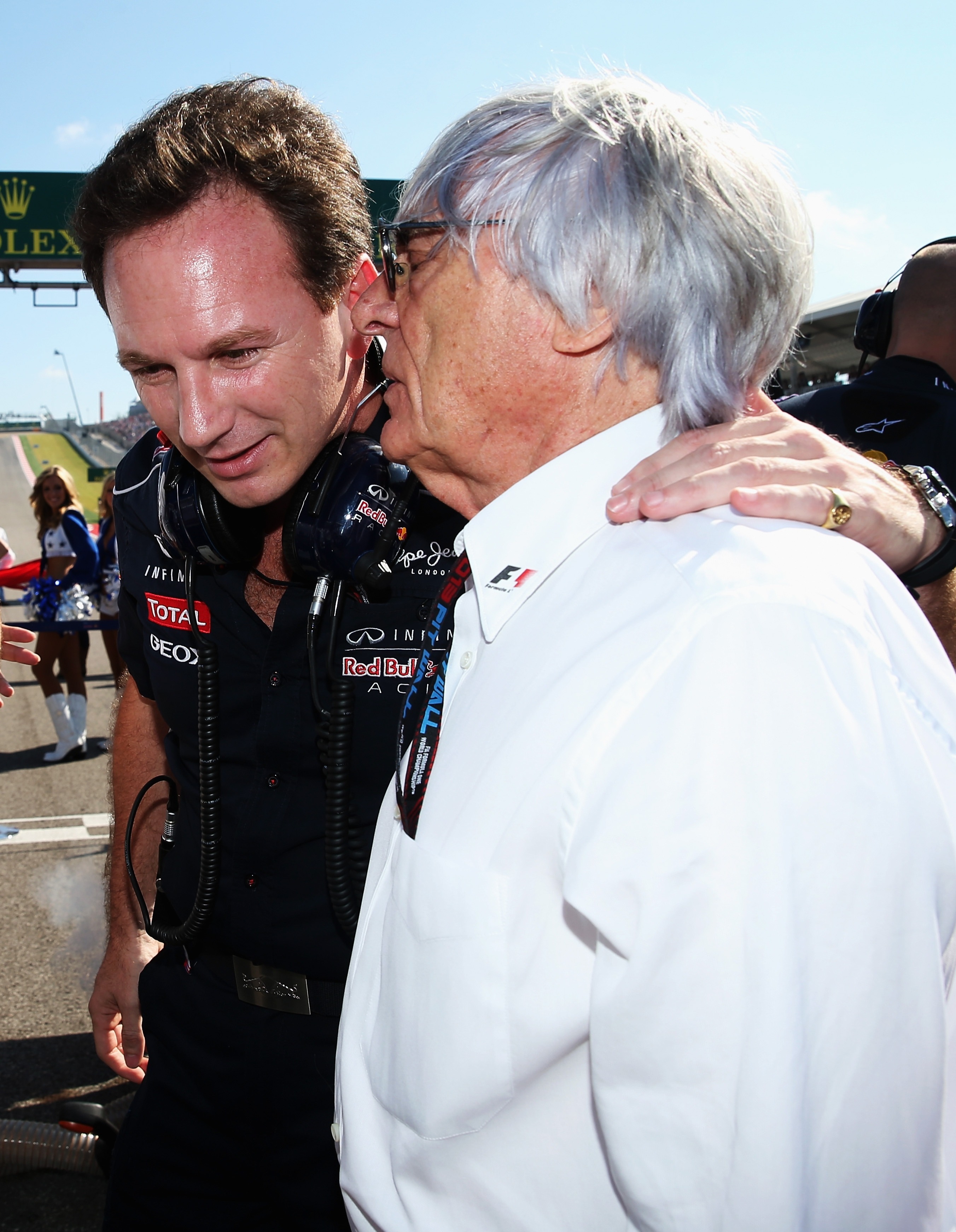 The couple met through F1 boss Bernie Ecclestone