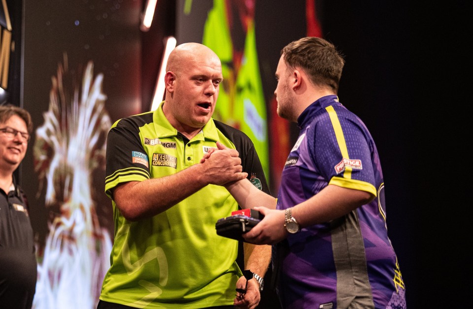 Van Gerwen praised Littler after their duel