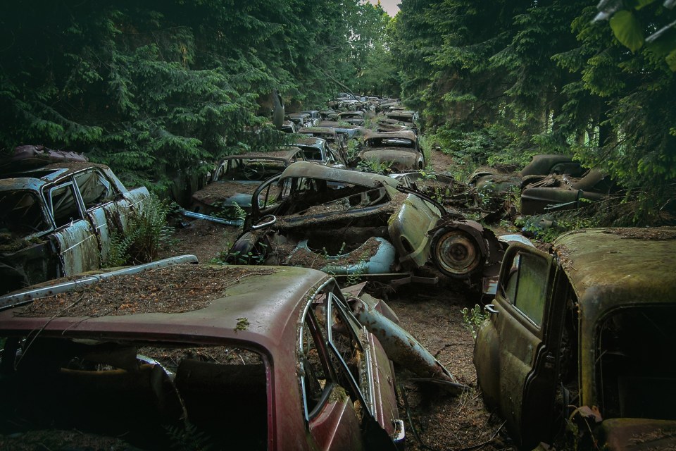 At its height, the town of Châtillon had four car graveyards