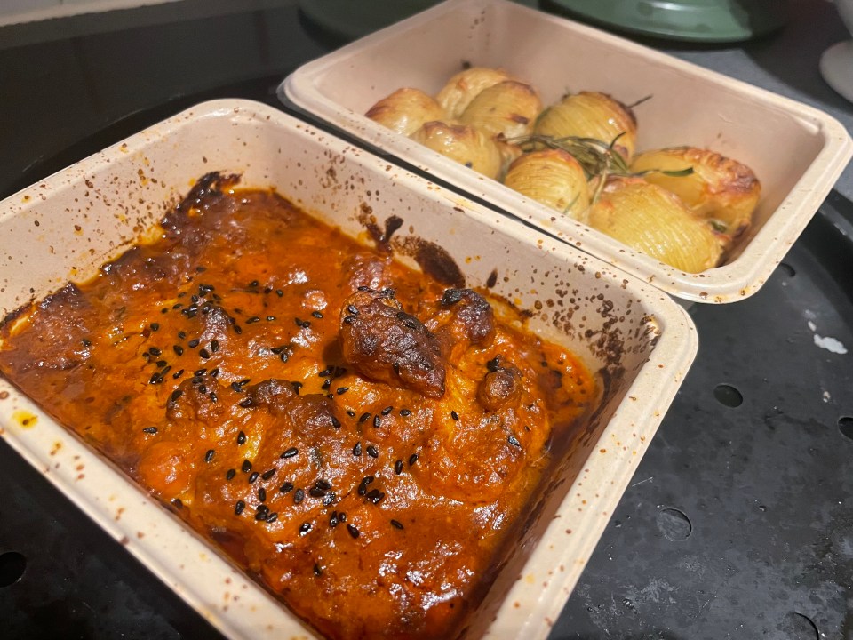 We tested the Cauliflower Butter Masala and Hasselback Potatoes.