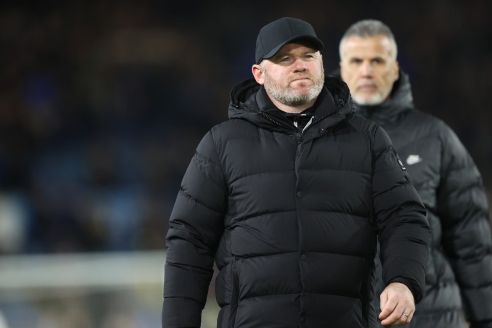 Wayne Rooney, the manager of Birmingham City, is being booed by his own fans after the Sky Bet Championship match between Leeds United and Birmingham City at Elland Road in Leeds, England, on January 1, 2024. (Photo by MI News/NurPhoto via Getty Images)