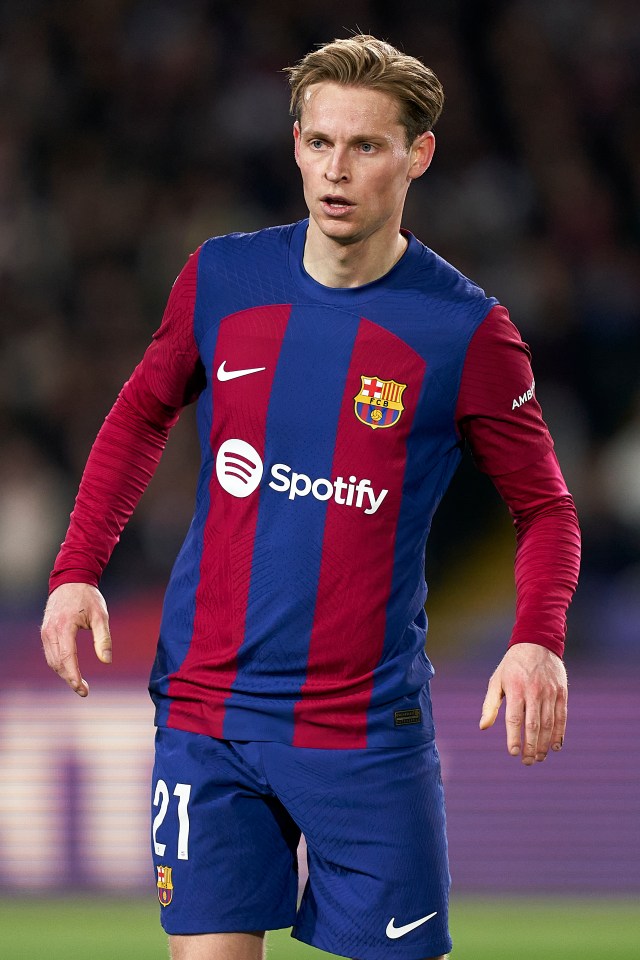 Man Utd have been linked with a move for Frenkie de Jong