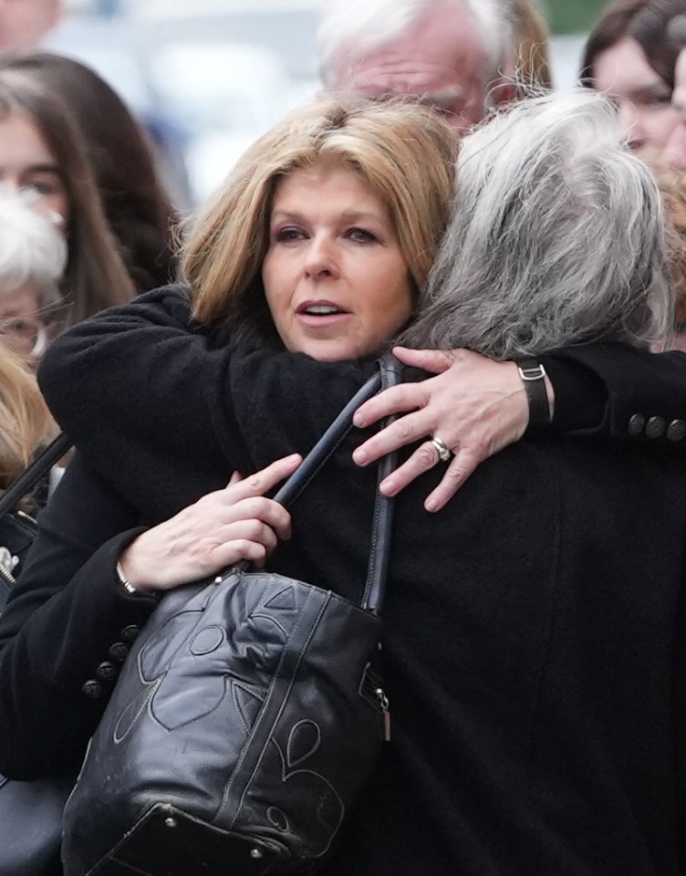 Kate Garraway wore husband Derek's watch during his funeral