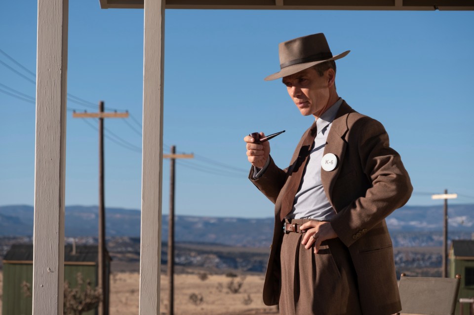 Cillian as J Robert Oppenheimer