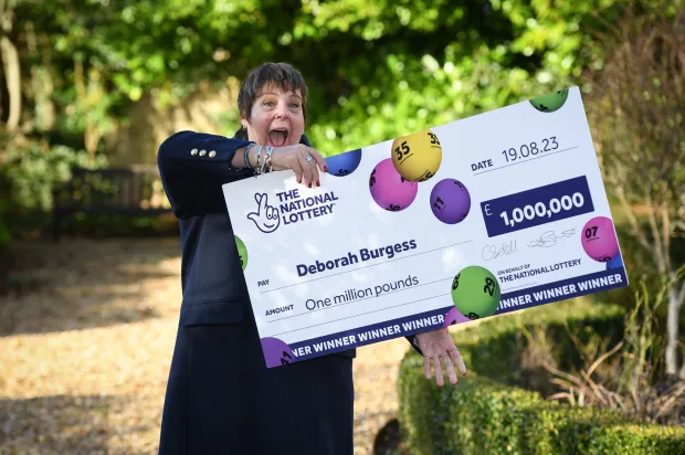 Deborah Burgess scooped a cool £1m on a Lotto game in August last year