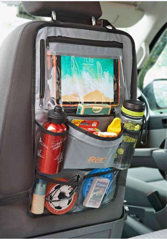 The Car Back Seat Organiser can be found in B&M for just £3