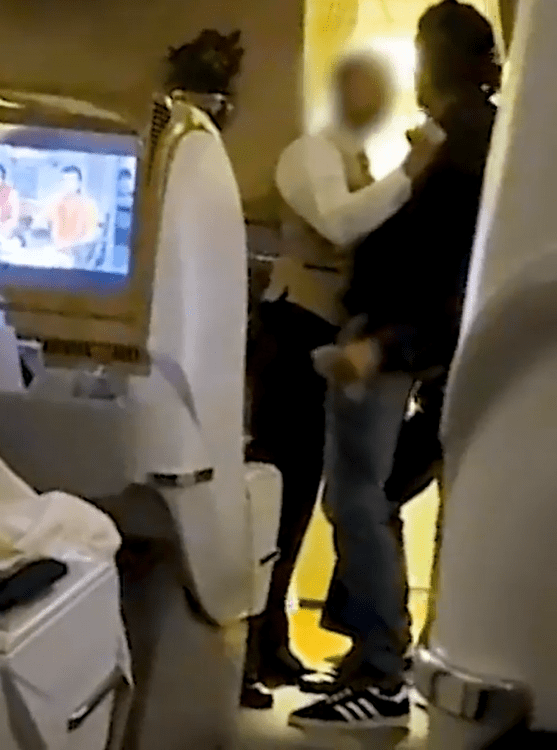 A passenger onboard an Emirates flight from Dubai attacked a member of cabin crew