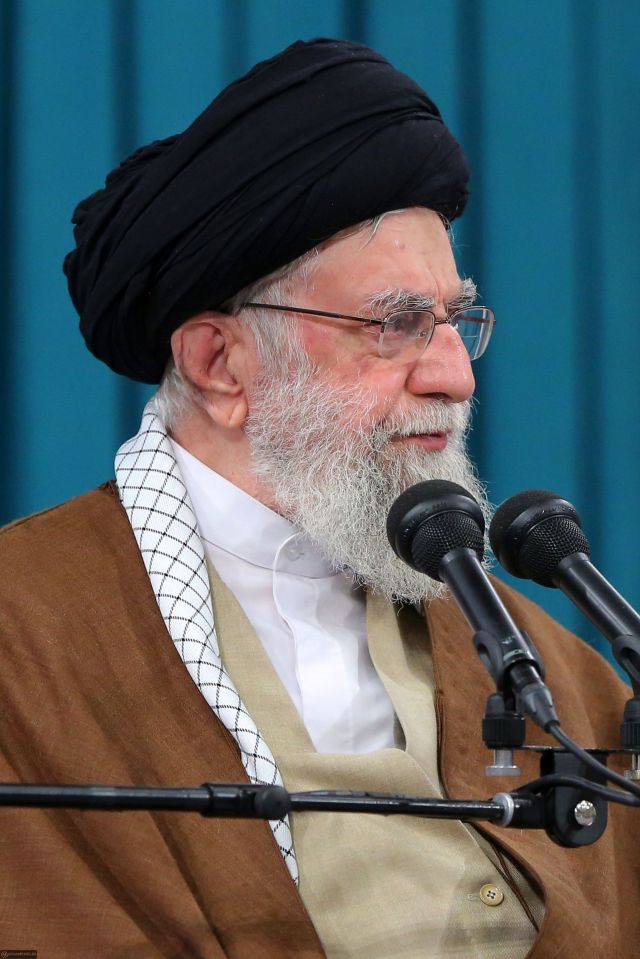 Wallace called Iran and its supreme leader Ayatollah Khamenei (pictured) a 'paper tiger'