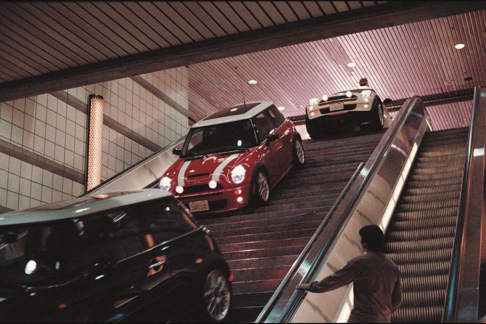 Updated Mini Coopers appeared in the 2003 remake of The Italian Job