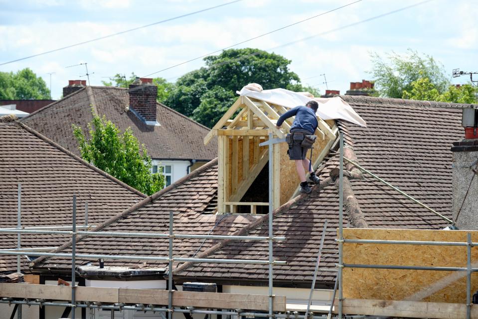 Homeowners will be able to extend their homes outwards and upward without planning permission