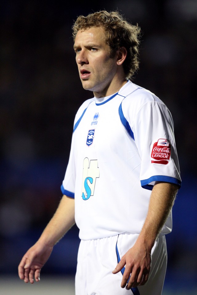 Adam Hinshelwood made 109 Brighton appearances before injury forced him to retire aged 26