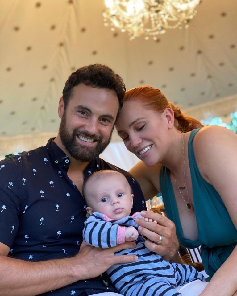 The couple - who married for real after the show - will welcome a sibling for their son this summer