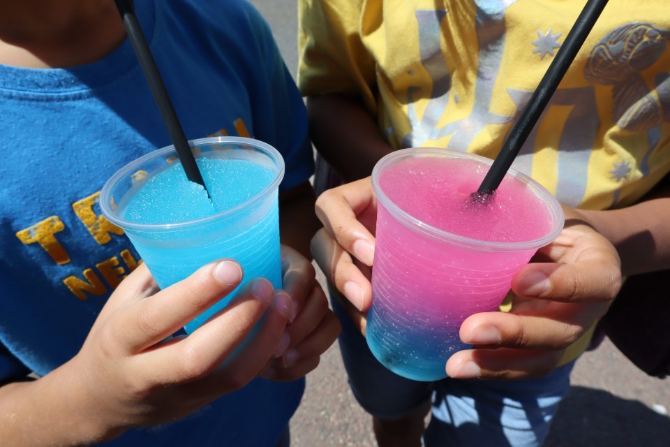 Children under four should not be given slushy-style drinks, according to guidelines by Food Standards Scotland