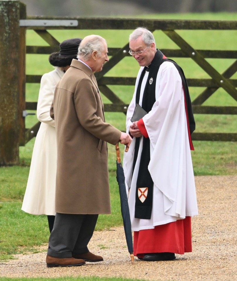 King Charles and Queen Camilla attended church this morning