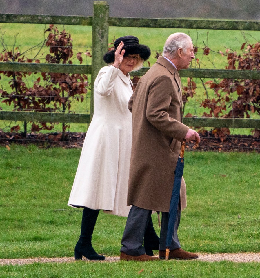 It’s Charles’s first appearance since his diagnosis