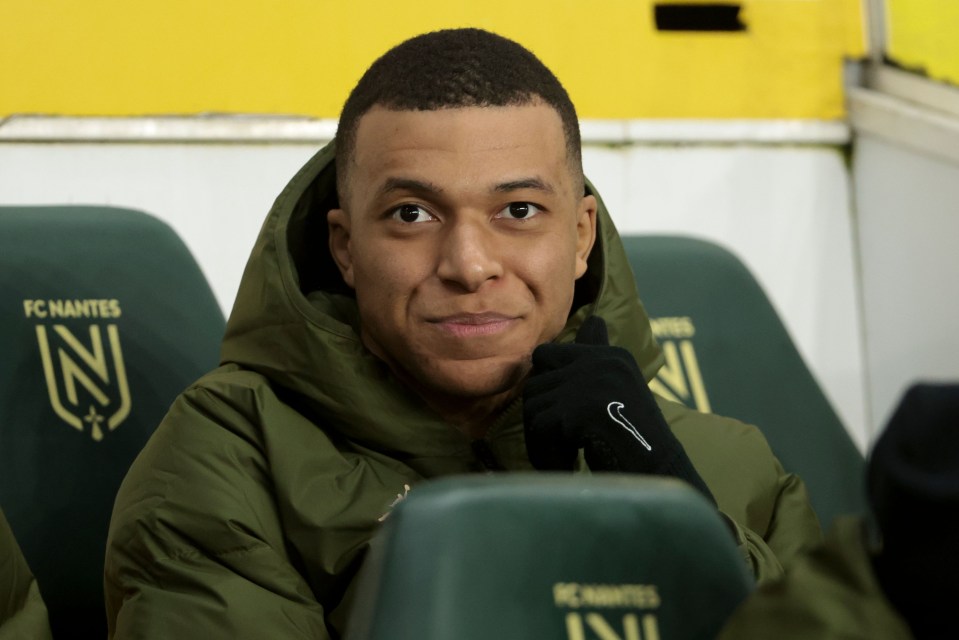 Kylian Mbappe was watching on as Everton battled relegation in the 2021/22 Premier League season