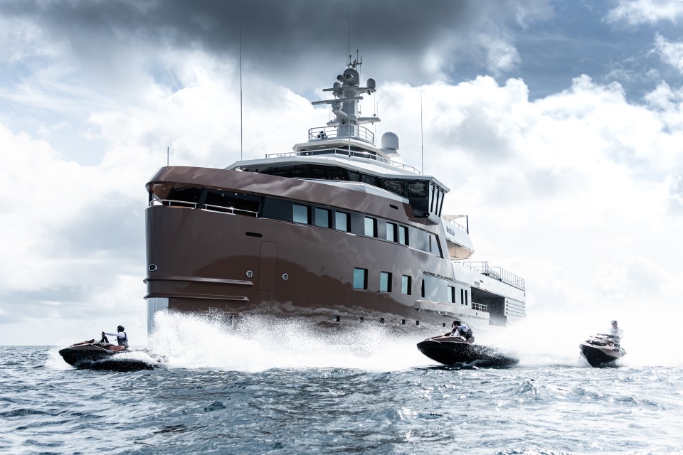 The La Datch superyacht was built to withstand the harshest of environments