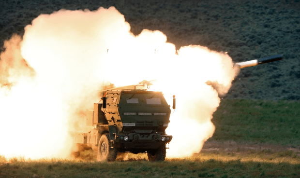 The HIMARS triple strike hit moments before the major general reached the gathering spot