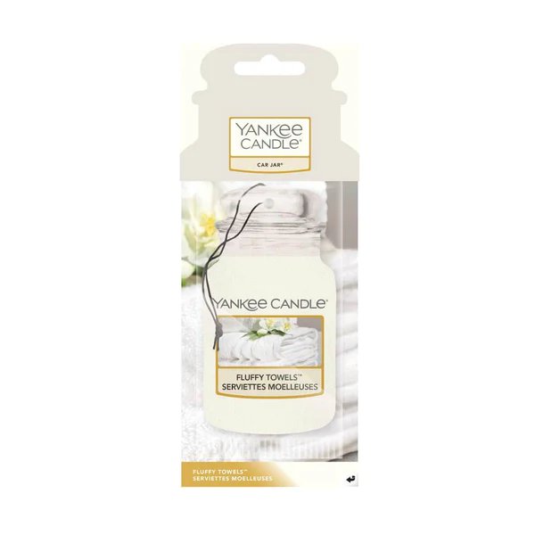 The Yankee Candle Fluffy Towels car freshener smelt rather synthetic