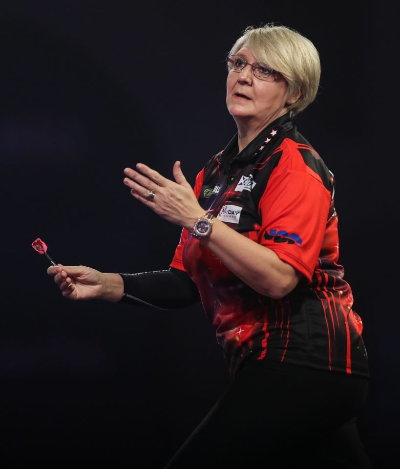 Main has been banned after suspicious betting patterns were spotted in his 4-0 loss to Lisa Ashton, pictured, in June 2023