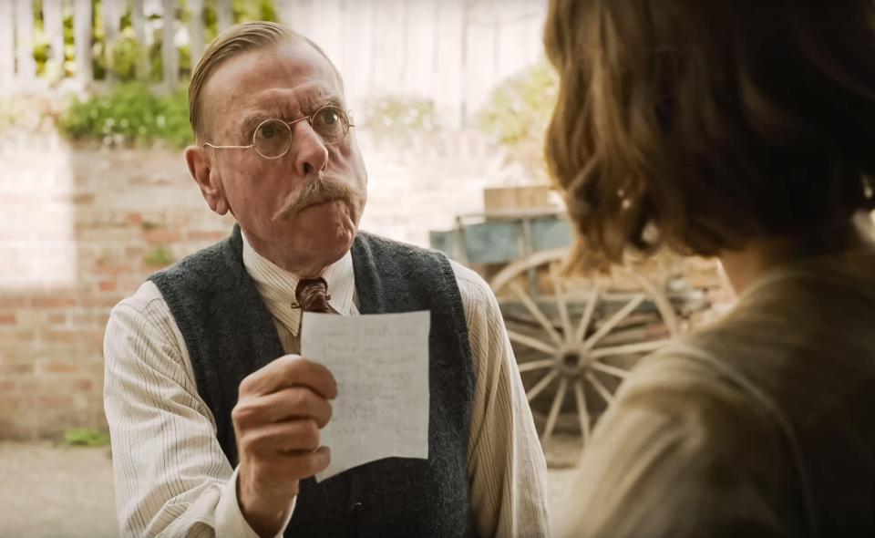 Timothy Spall playing Edith’s father Edward