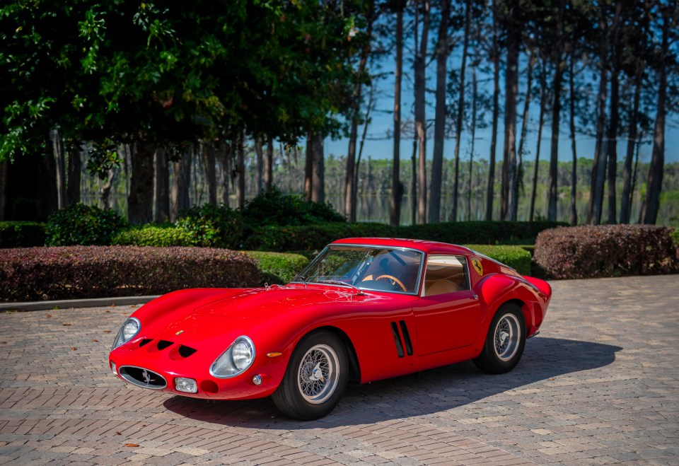 Currently in stock is a 1962 Ferrari 250 GT0 - the same model sold by auction house RM Sotheby's for just over £41million