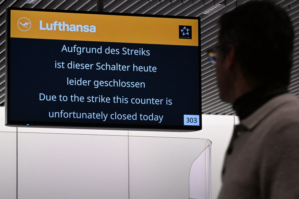 Passengers are being told to avoid the airport unless their flight has been cancelled