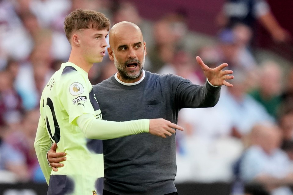 Pep Guardiola has taken responsibilty for Cole Palmer's Man City exit