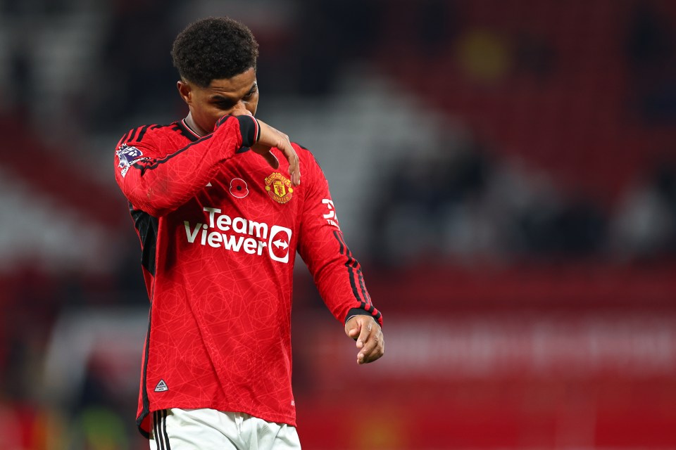 Marcus Rashford has been beset by personal troubles on and off the pitch leading to him being axed last weekend