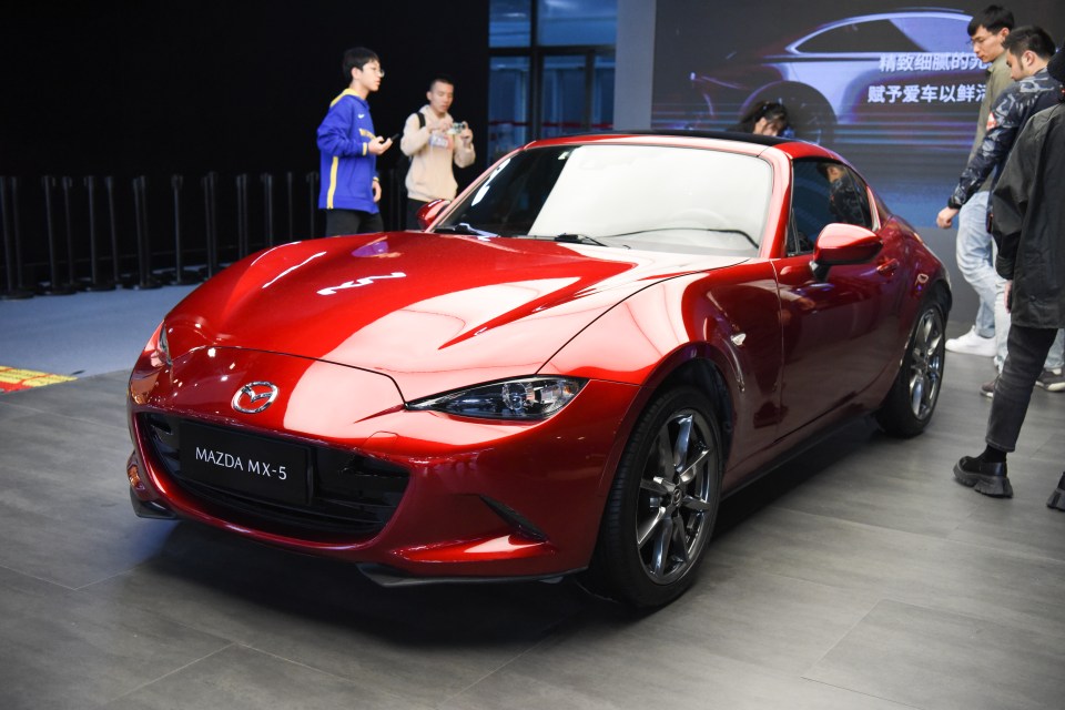 Mike said the MX-5 is the biggest selling two-seater sports car on the planet