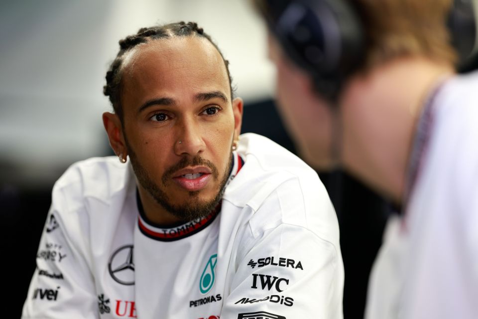 Lewis Hamilton will be racing with a brand new addition to his steering wheel this season