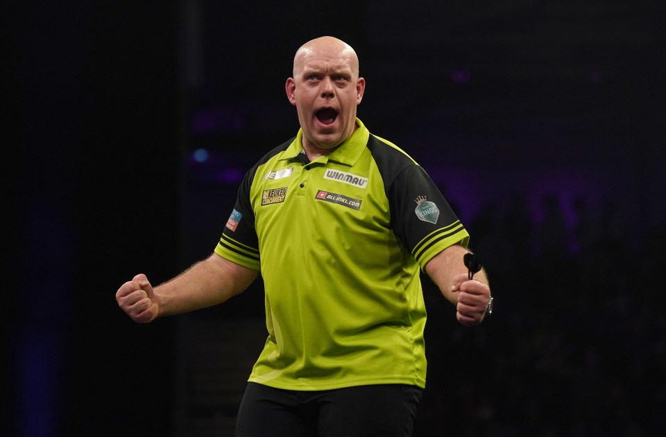 Van Gerwen is eyeing a fourth UK Open title this weekend