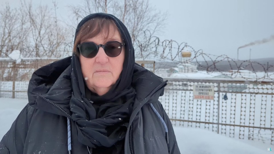 Alexei Navalny’s mother Lyudmila Navalnaya today appealed to Putin to ‘let me finally see my son’