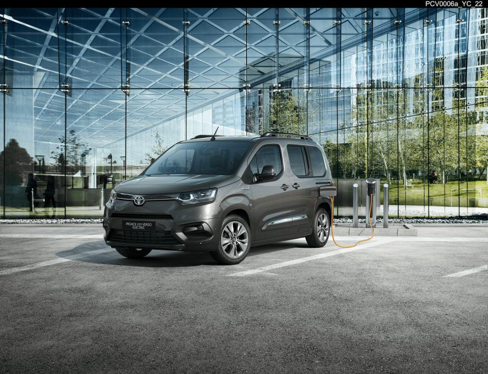 Orders for Toyota's Proace City Verso are being taken now with deliveries expected from March