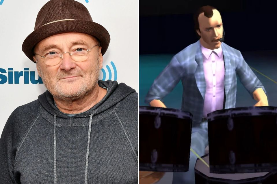 Phil Collins appears as himself in GTA