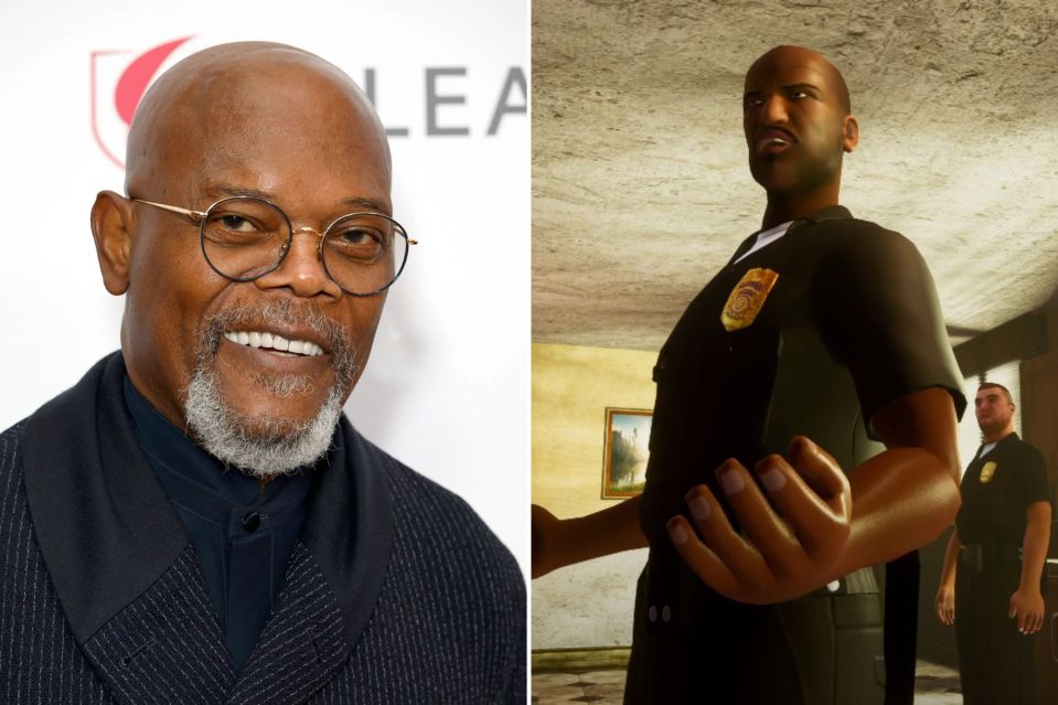 Samuel L Jackson voices cop Frank Tenpenny