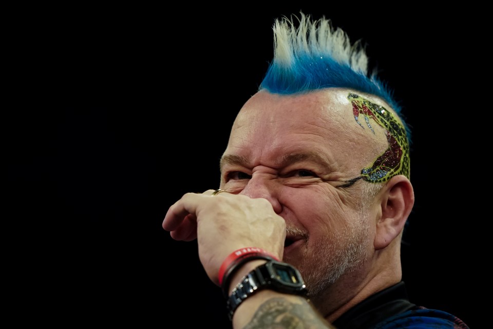 Peter Wright has joked he will steal Luke Littler’s phone before they face off