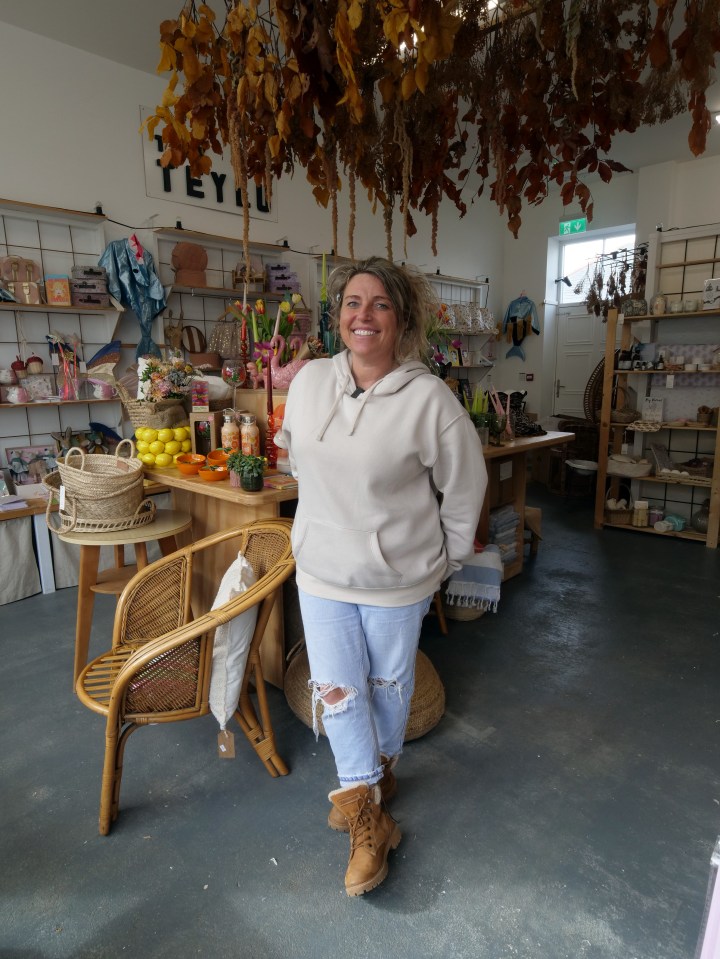 Emma Smithson works in Teylu, one of the local businesses in Nansledan